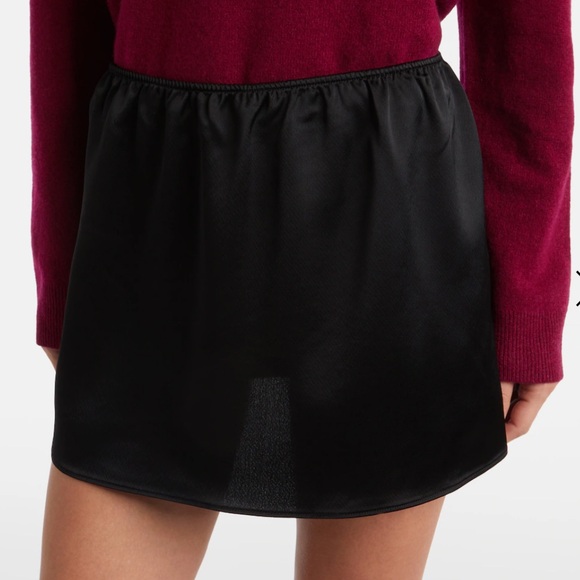 LESET Barb Black Mini Skirt - Picture 3 of 4